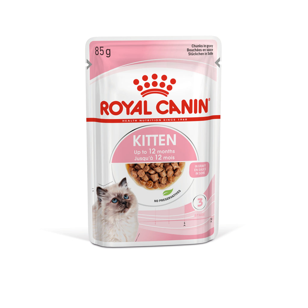 Royal Canin Kitten Gravy Wet Cat Food