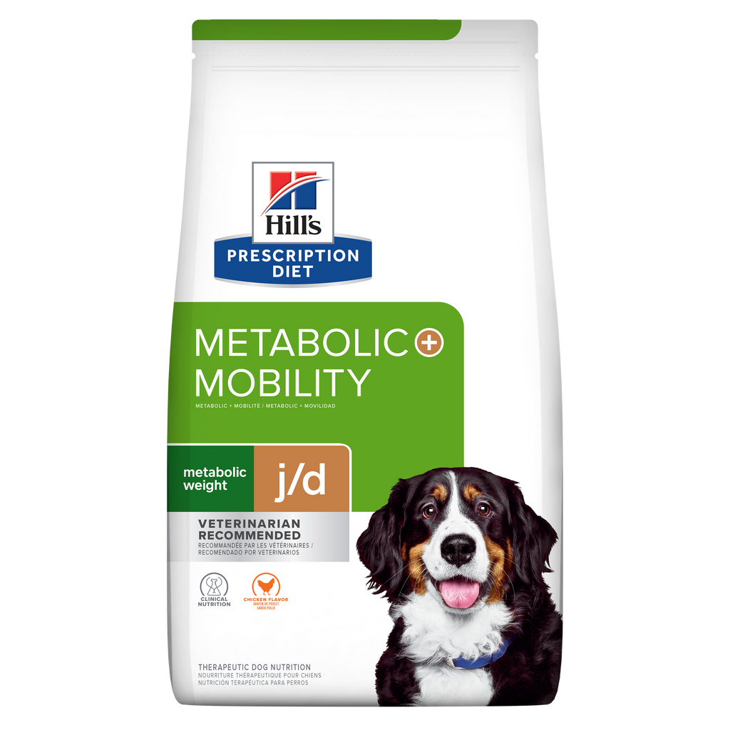 Hill's Prescription Diet: Metabolic Weight + j/d อาหารสุนัขชนิดเม็ด รสไก่