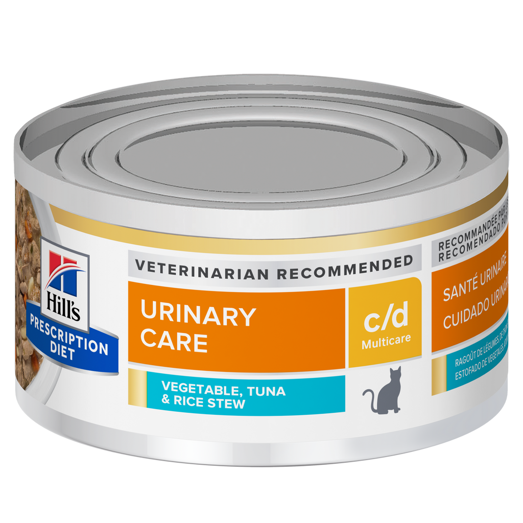 Hill's Prescription Diet: c/d Multicare Vegetable, Tuna & Rice Stew Wet Cat Food