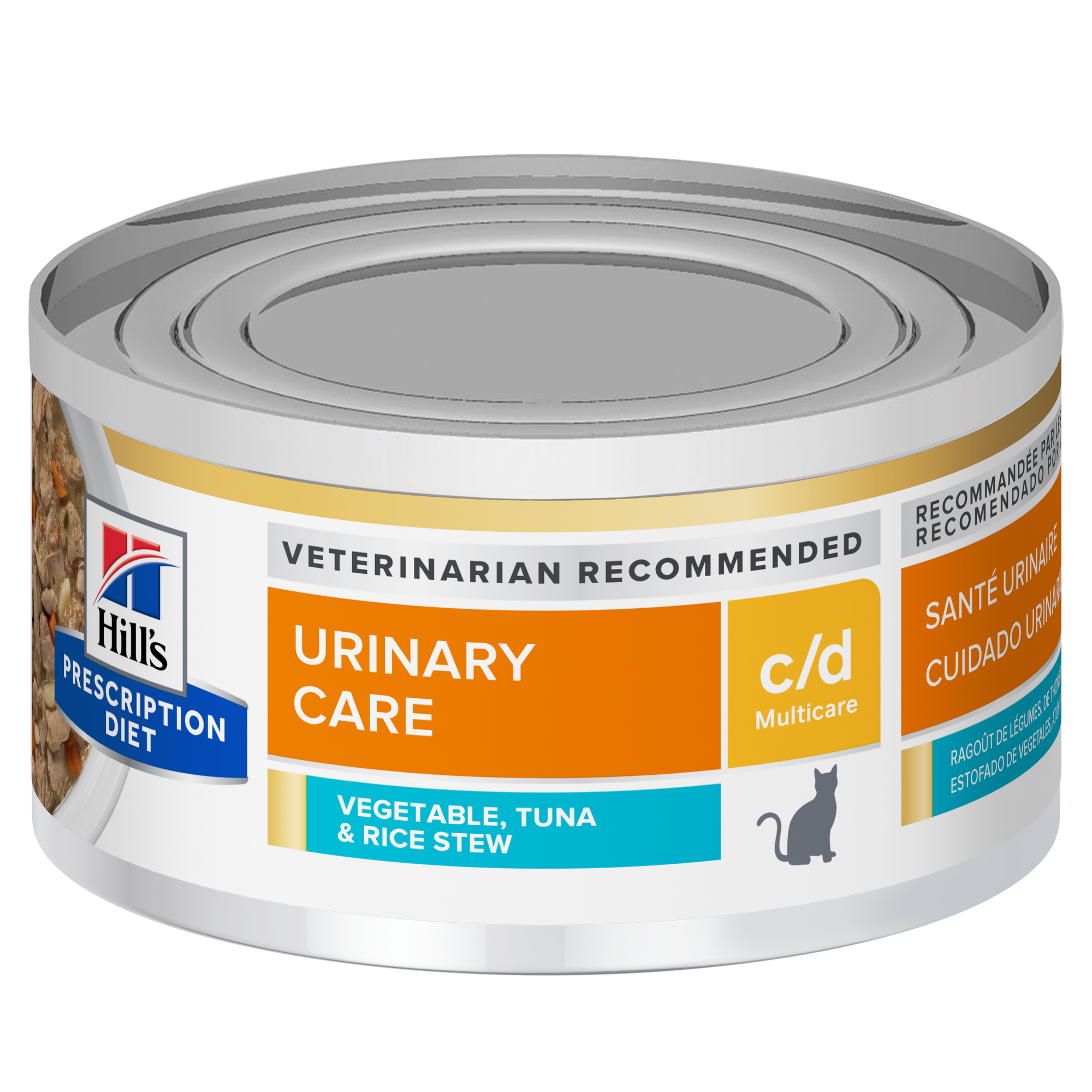 Hill's Prescription Diet: c/d Multicare Vegetable, Tuna & Rice Stew Wet Cat Food