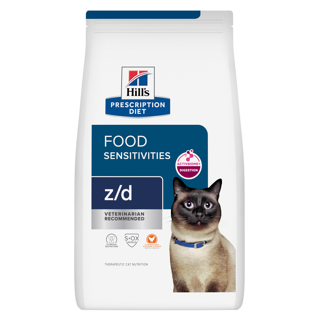 Hill's Prescription Diet: z/d Hydrolyzed Chicken Flavor Dry Cat Food