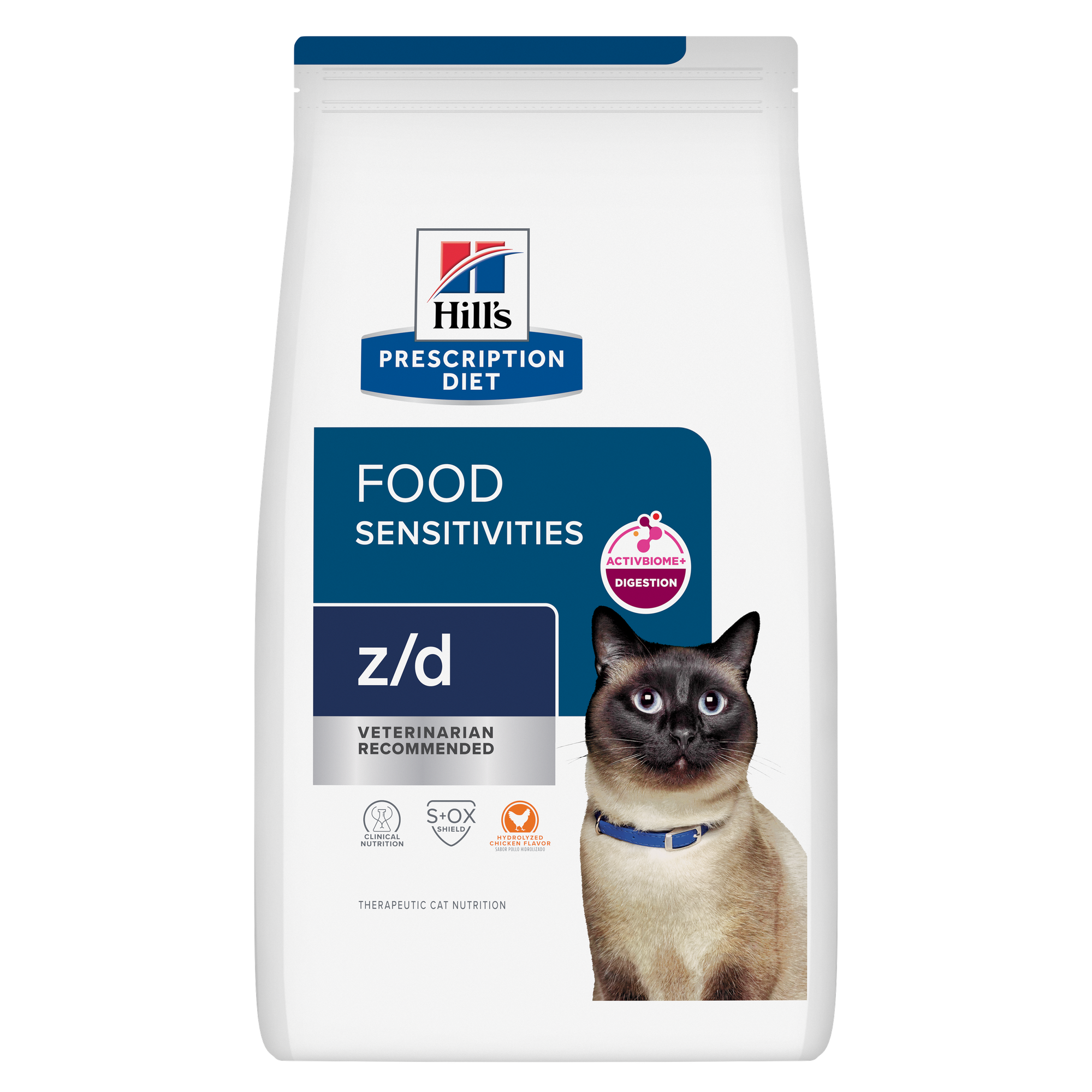 Hill's Prescription Diet: z/d Hydrolyzed Chicken Flavor Dry Cat Food