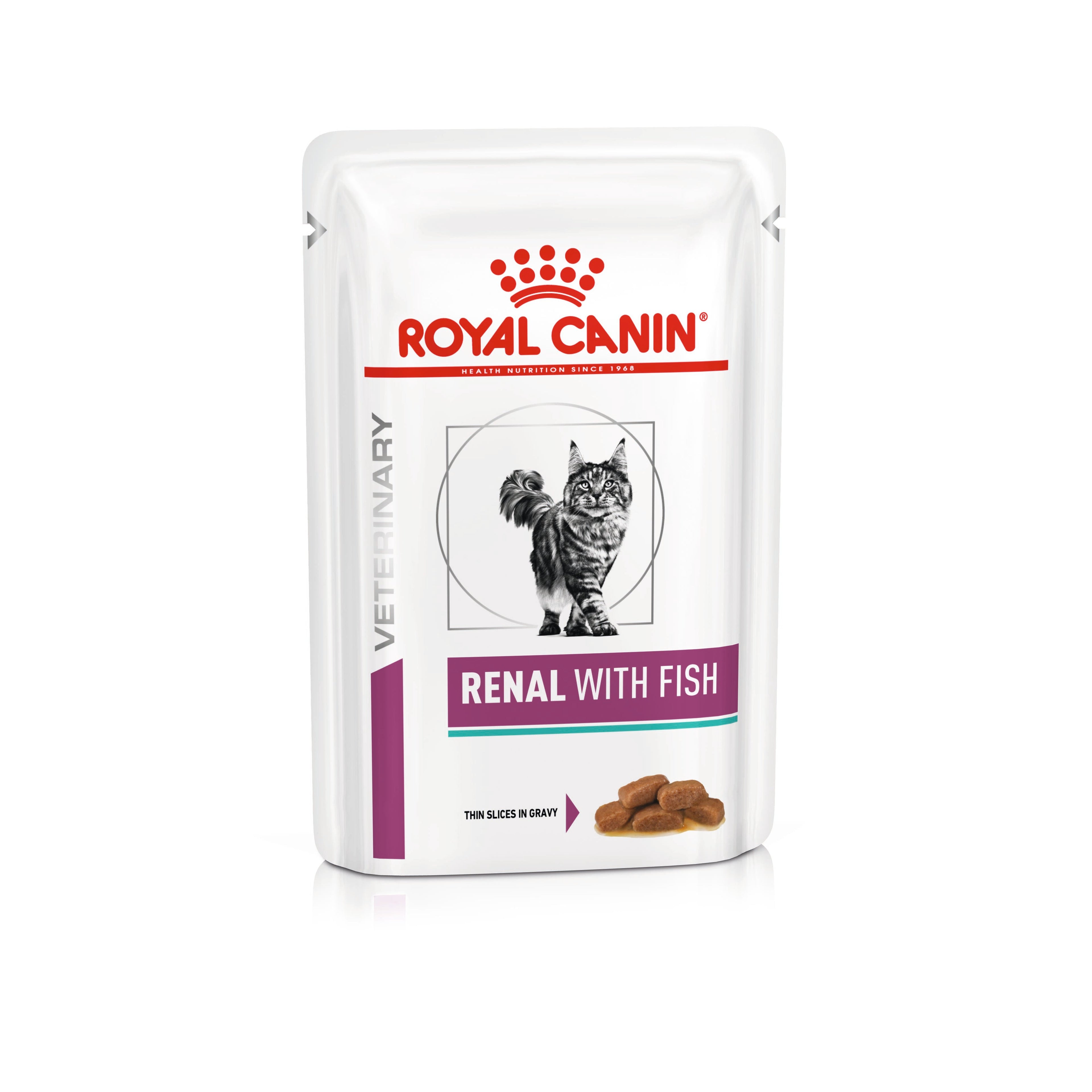 Royal Canin Veterinary Diet: Renal with Fish Wet Cat Food