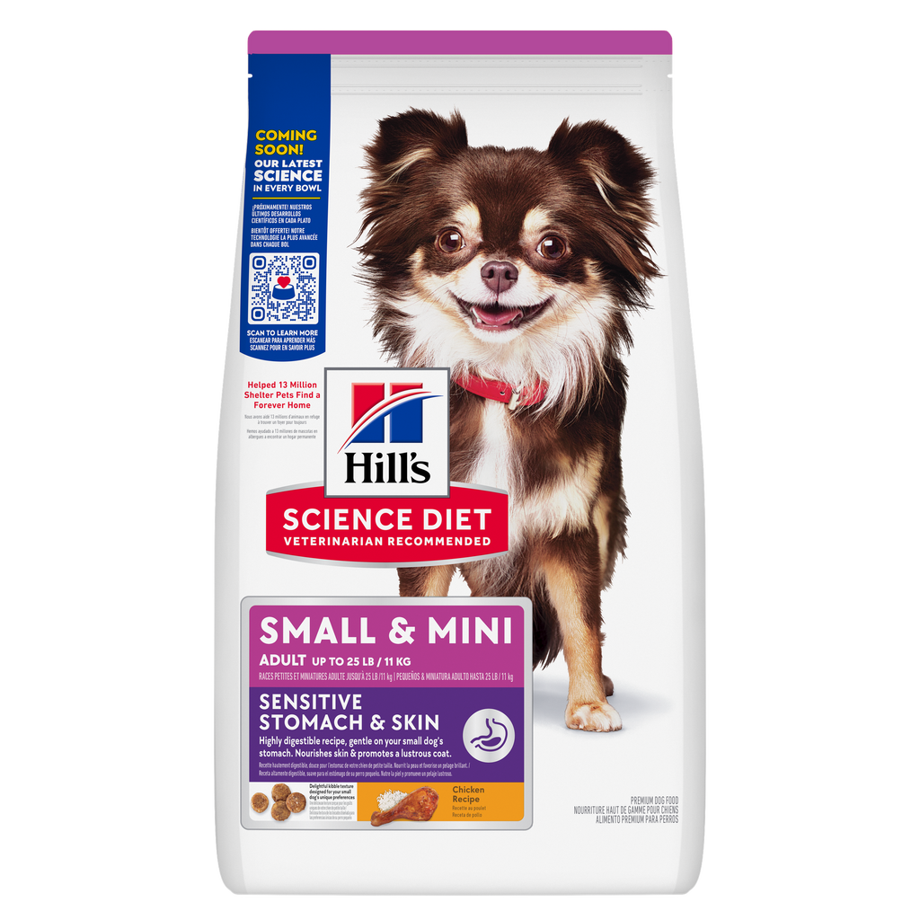 Hill's Science Diet: Adult Sensitive Stomach & Skin Small & Mini Chicken Recipe Dog Food