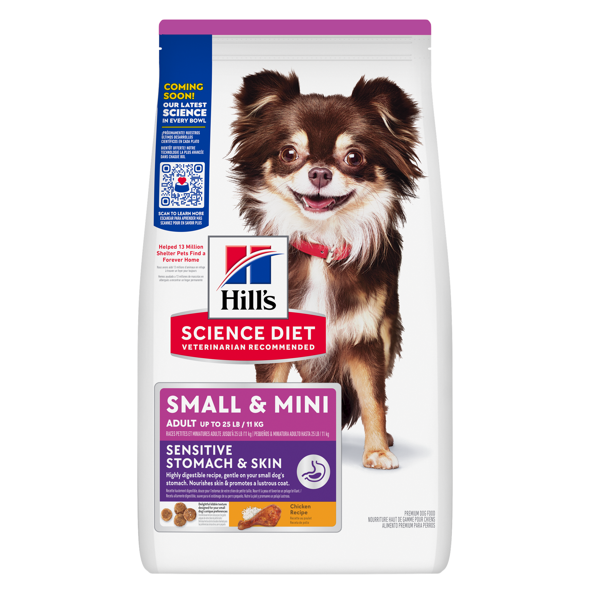 Hill's Science Diet: Adult Sensitive Stomach & Skin Small & Mini Chicken Recipe Dog Food