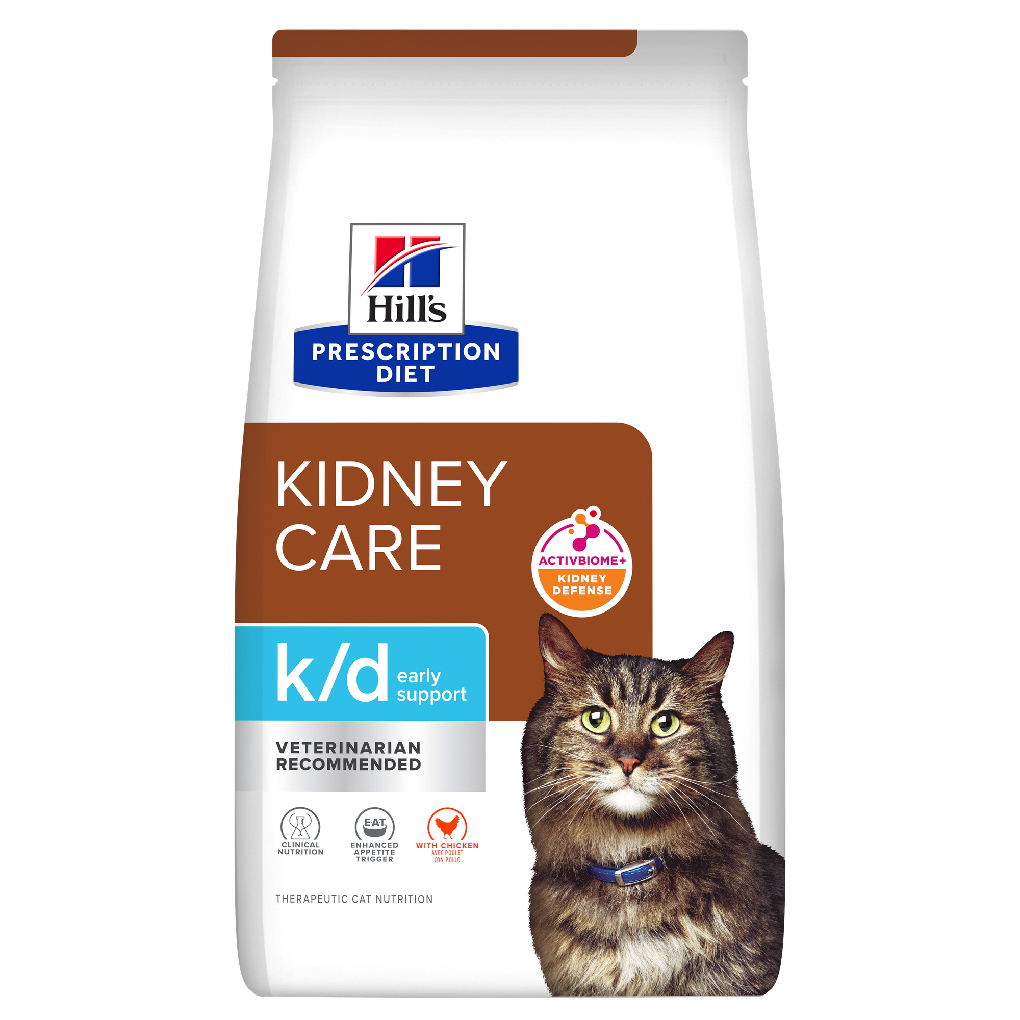 Hill's Prescription Diet: k/d Early Support with Chicken Dry Cat Food
