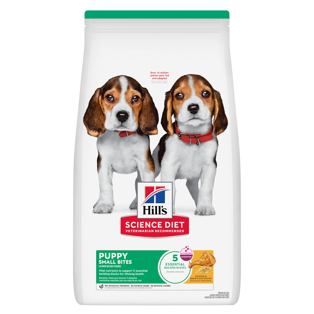 Hill's Science Diet: Puppy Small Bites Chicken & Brown Rice Recipe Dry Dog Food