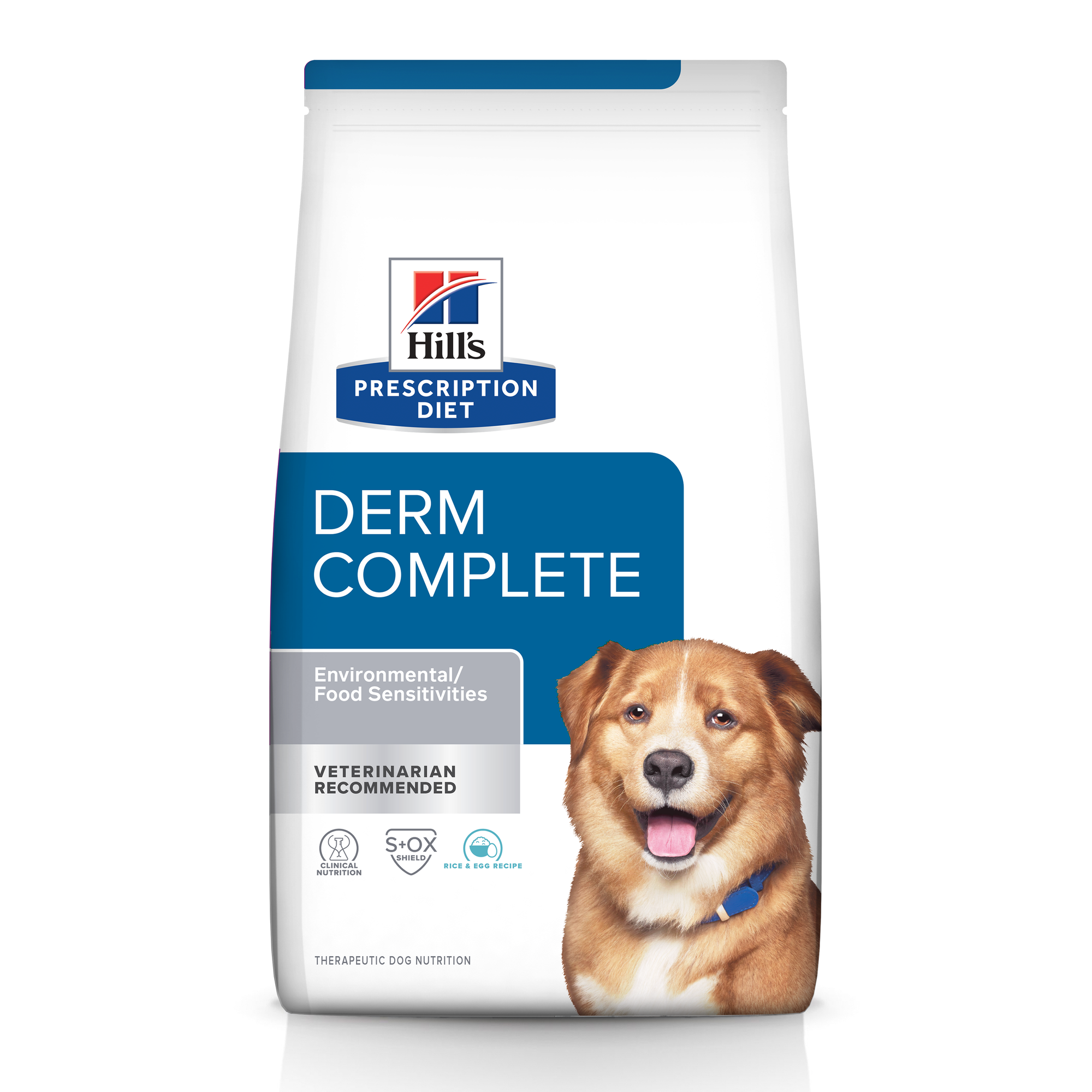 Hill's Prescription Diet: Derm Complete Rice & Egg Recipe Dry Dog Food