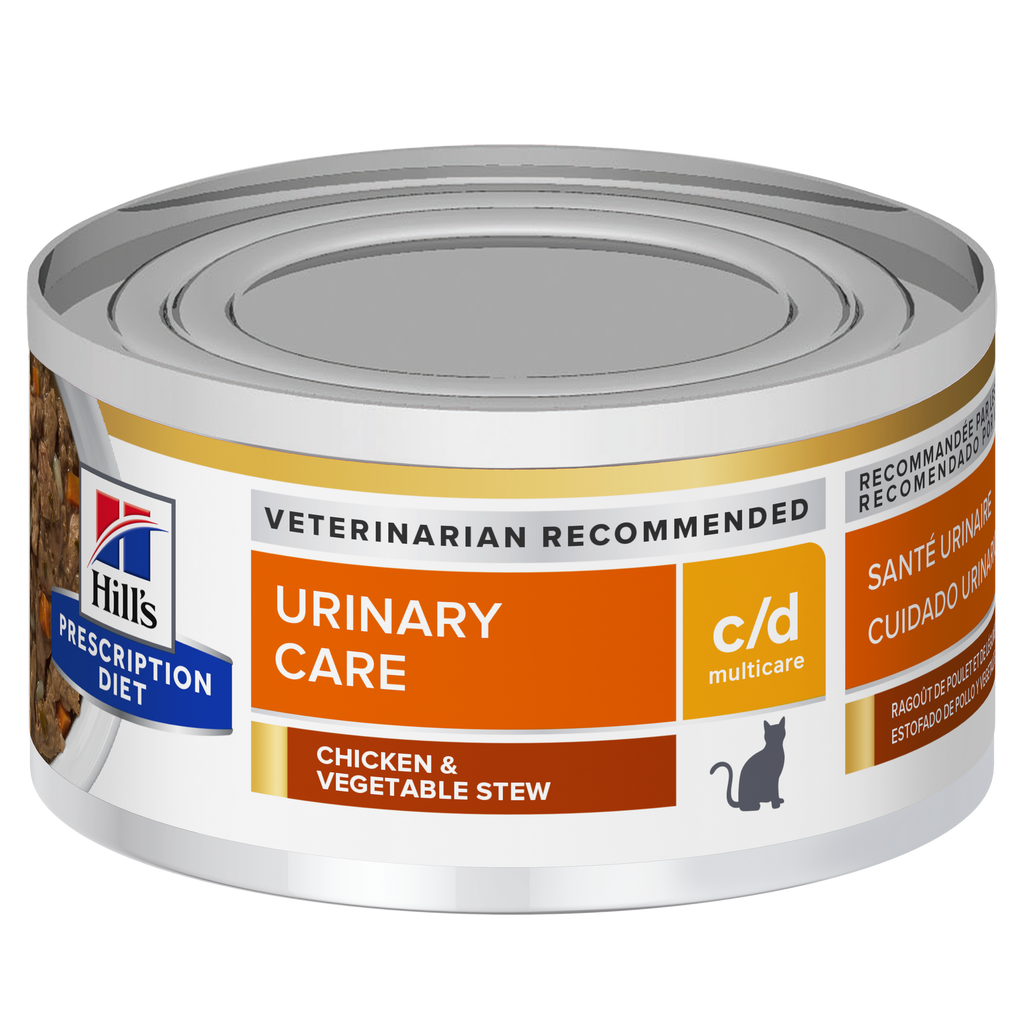 Hill's Prescription Diet: c/d Multicare Chicken & Vegetable Stew Wet Cat Food
