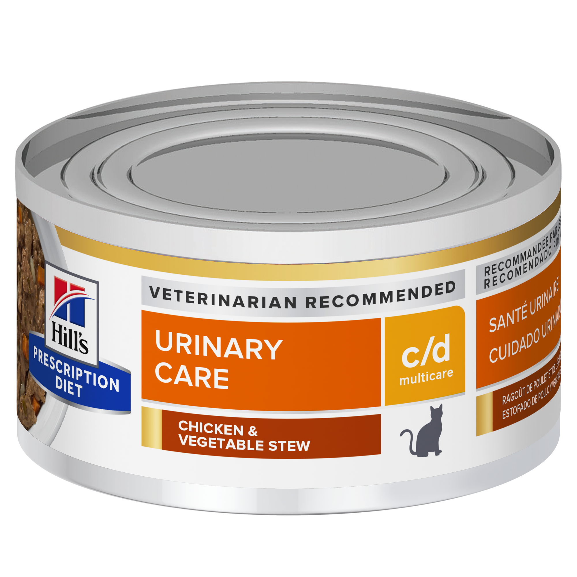 Hill's Prescription Diet: c/d Multicare Chicken & Vegetable Stew Wet Cat Food