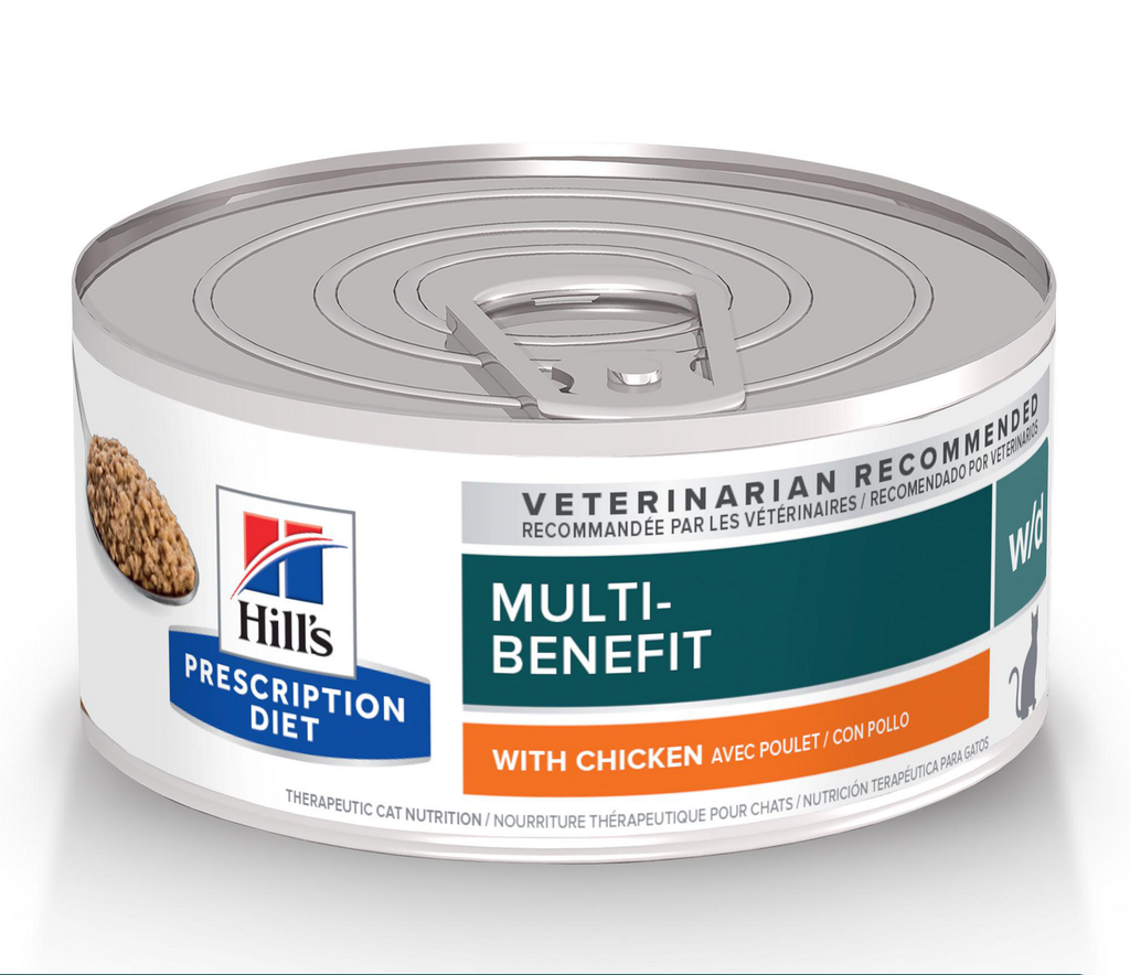 Hill's Prescription Diet: w/d Multi-Benefit with Chicken Wet Cat Food