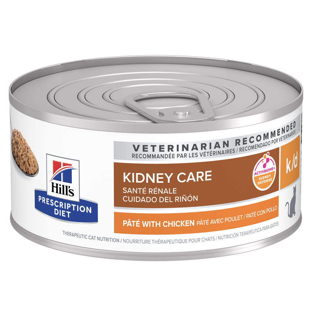 Hill's Prescription Diet: k/d Pâté with Chicken Wet Cat Food