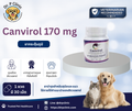 Canvirol 170 mg ยากระตุ้นภูมิสำหรับสุนัขและแมว ช่วยเสริมการทำงานของระบบภูมิคุ้มกัน