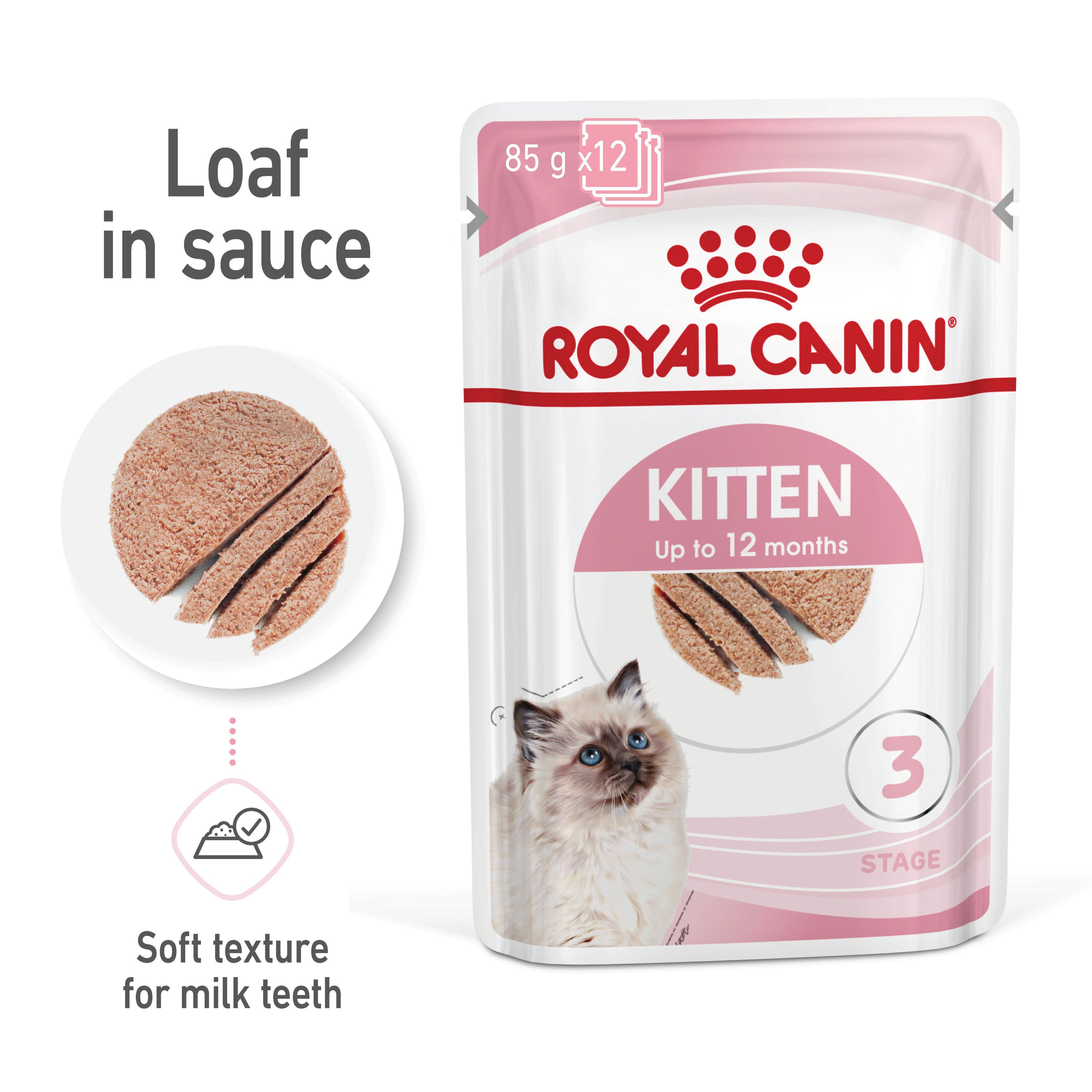 Royal Canin Kitten Loaf Wet Cat Food