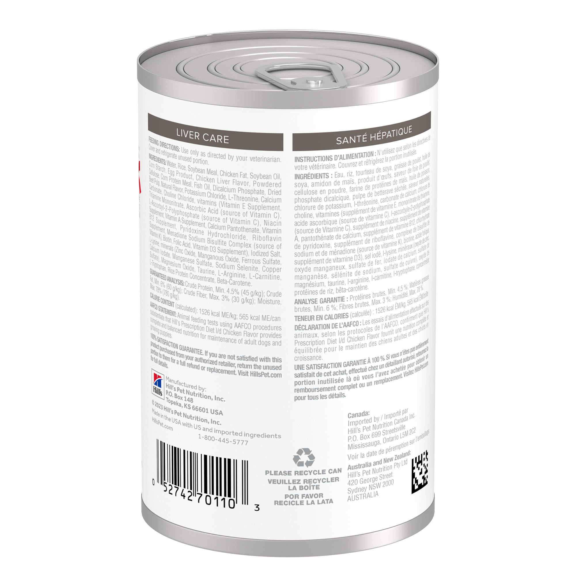 Hill's Prescription Diet: l/d Chicken Flavor Wet Dog Food