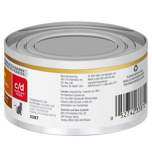Hill's Prescription Diet: c/d Multicare Stress Chicken & Vegetable Stew Wet Cat Food