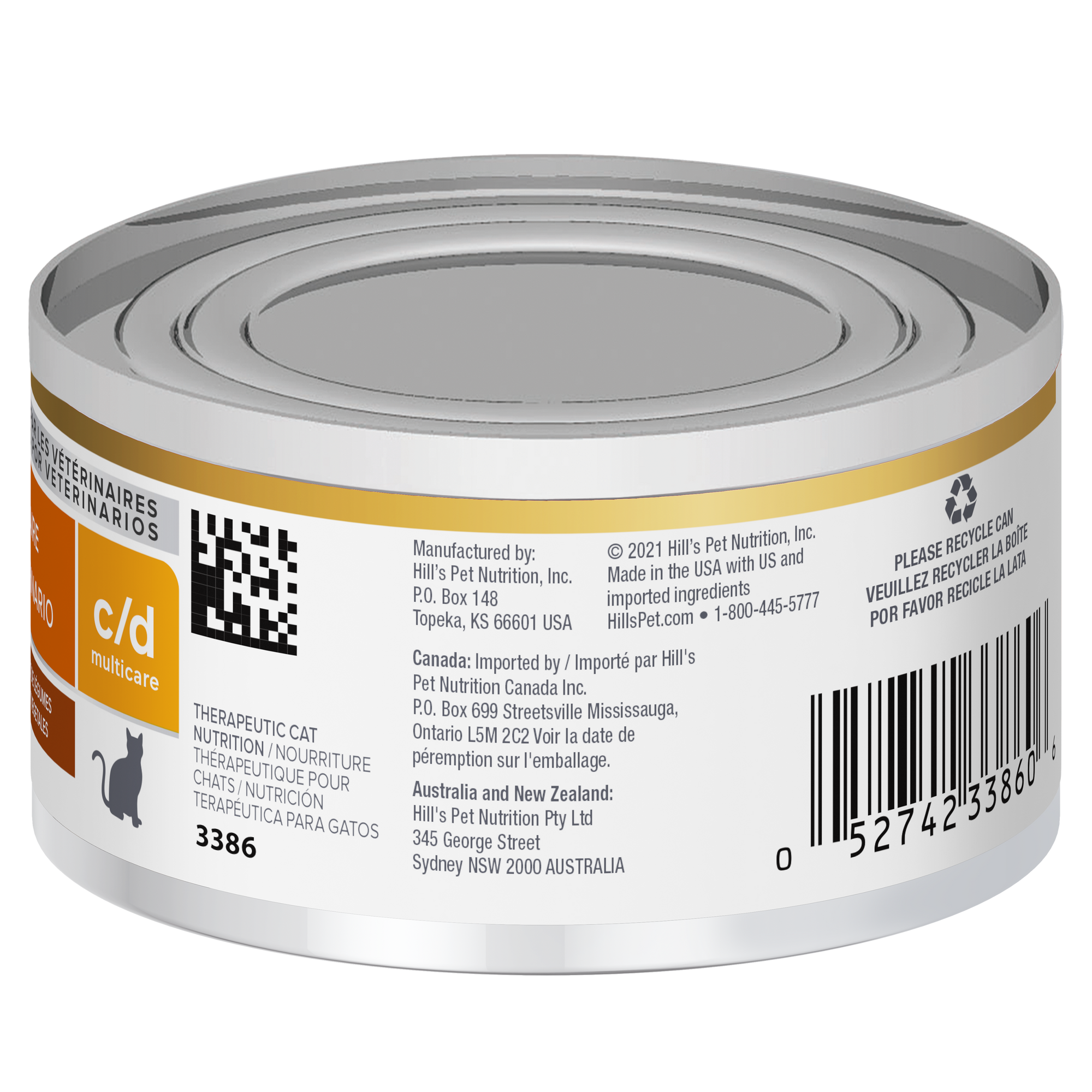 Hill's Prescription Diet: c/d Multicare Chicken & Vegetable Stew Wet Cat Food